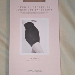 Swedish Stockings Julia Shaping Shorts Beige Size Small